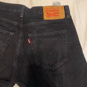 Levi’s 501 Black Denim Jeans